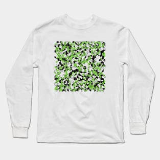 Geometric Exploration VI - Data Chaos (Inverted colors) Long Sleeve T-Shirt